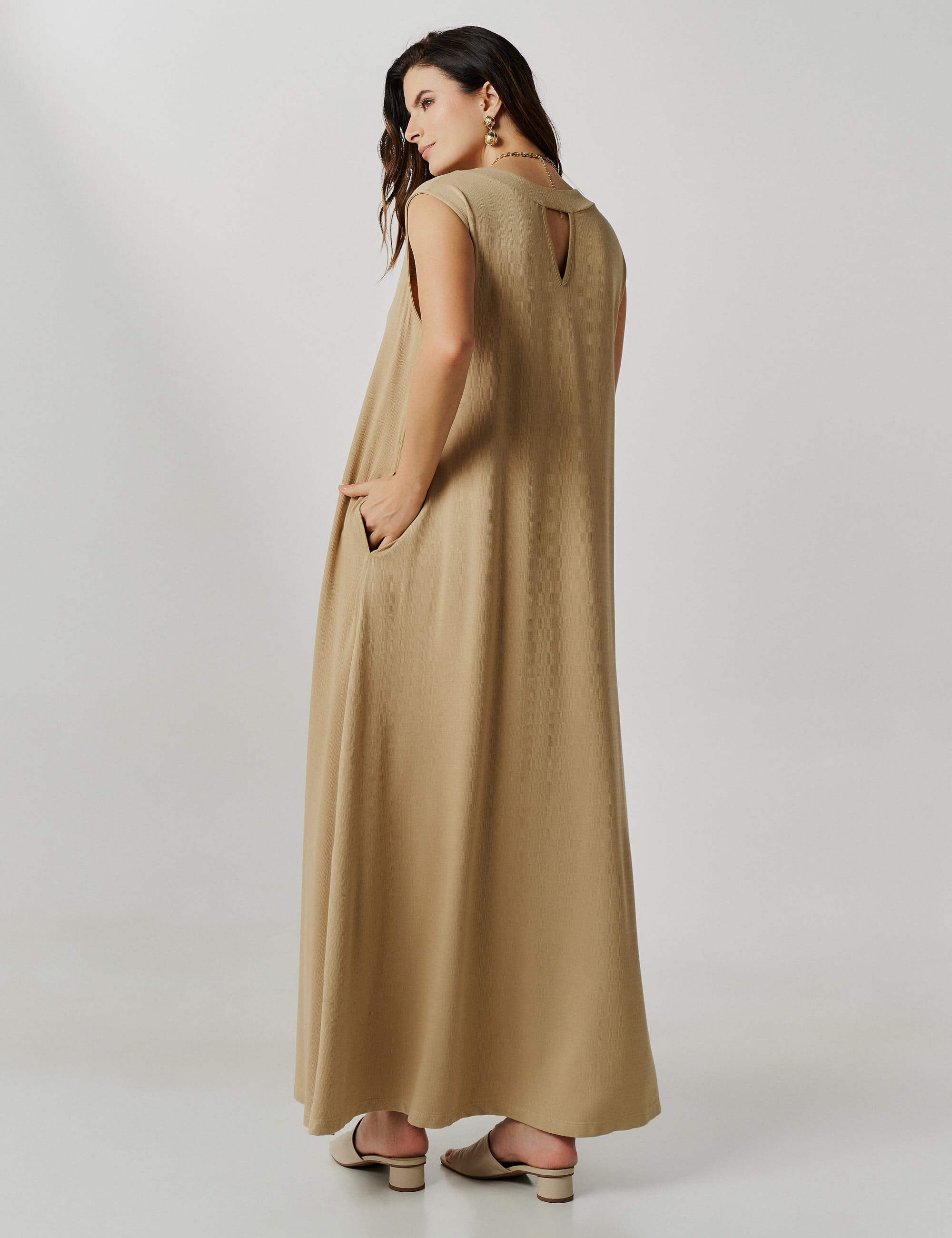 Vestido Vicenza Venus Bege MPB