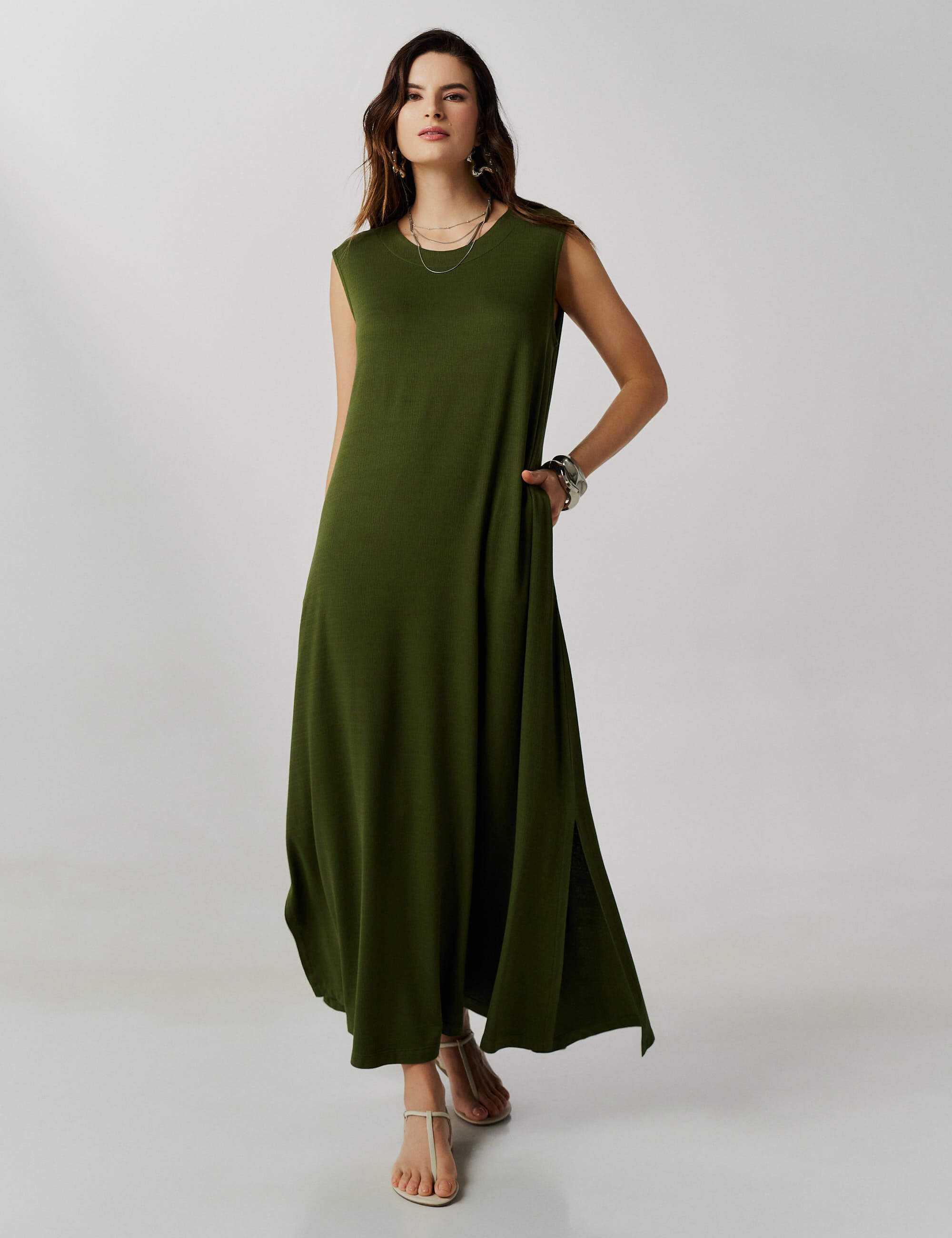 Vestido Vicenza Venus Verde Country