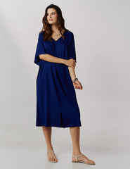 Vestido Vicenza Val Azul Profundo