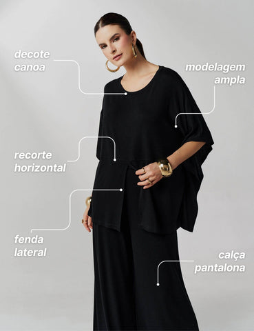 Conjunto Verena Preto