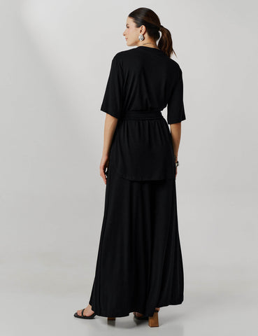 Conjunto Vana Preto/ Off White