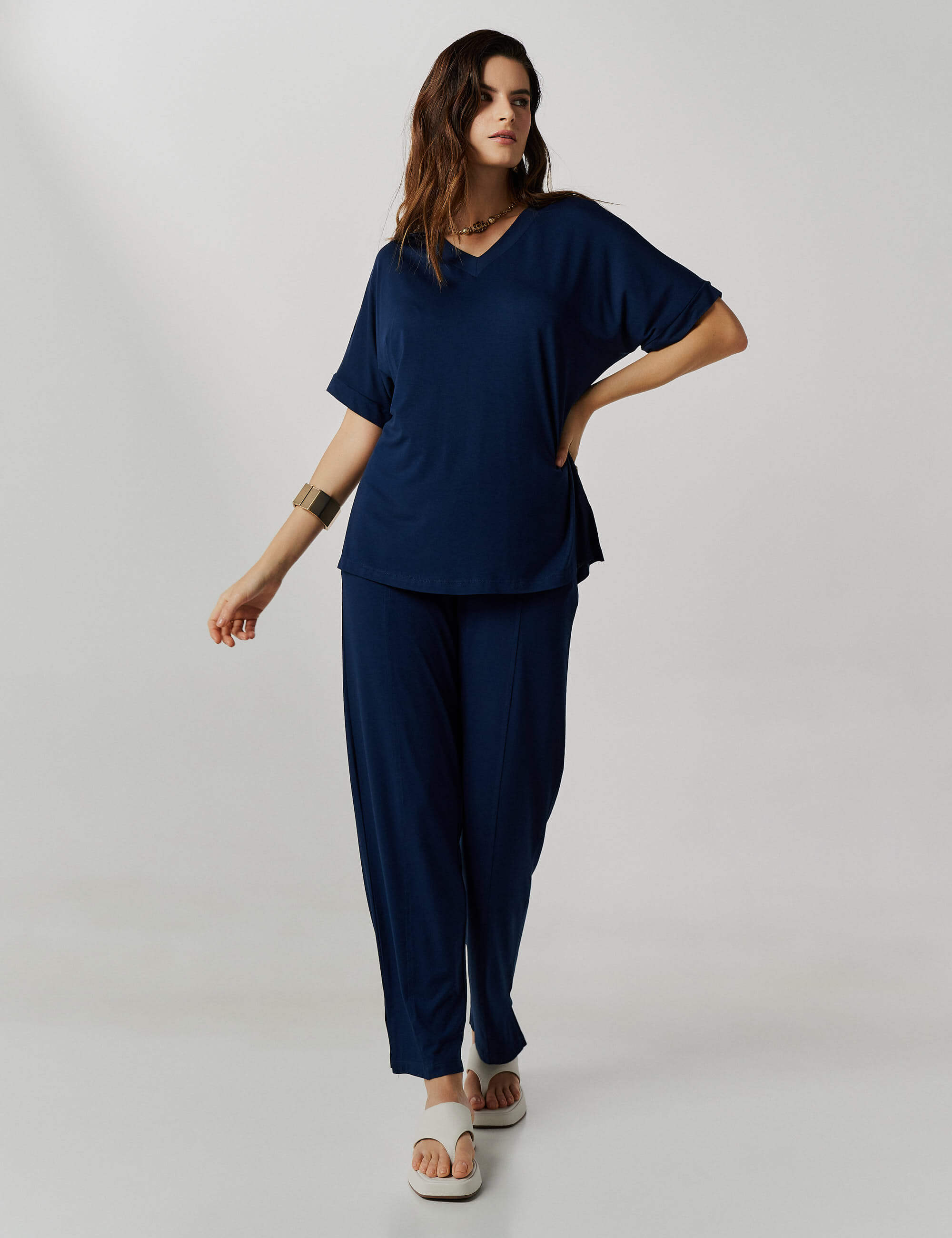 Conjunto Vardina Azul Marinho