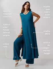 Conjunto Velma Azul Gótico
