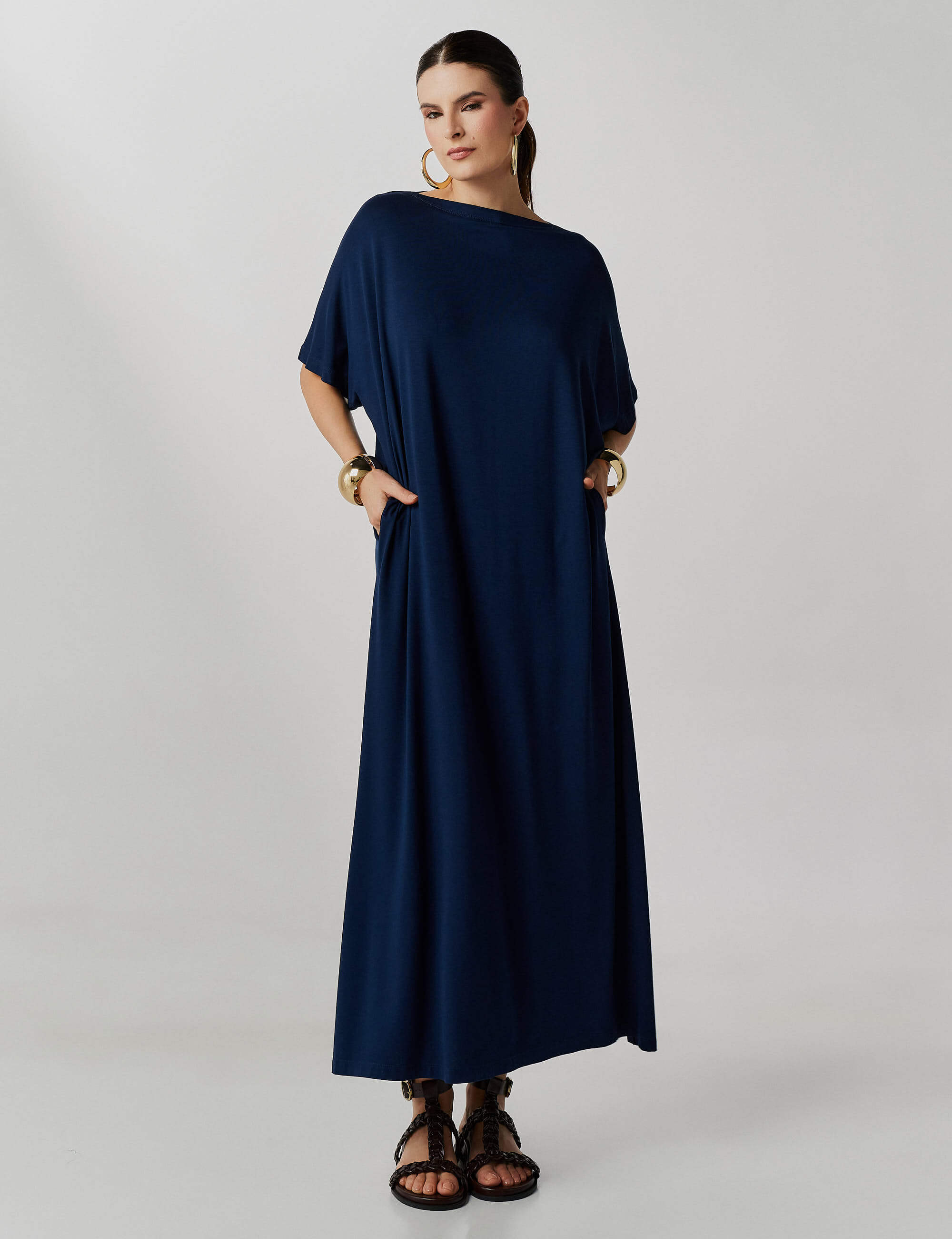 Vestido Vasti Azul Marinho