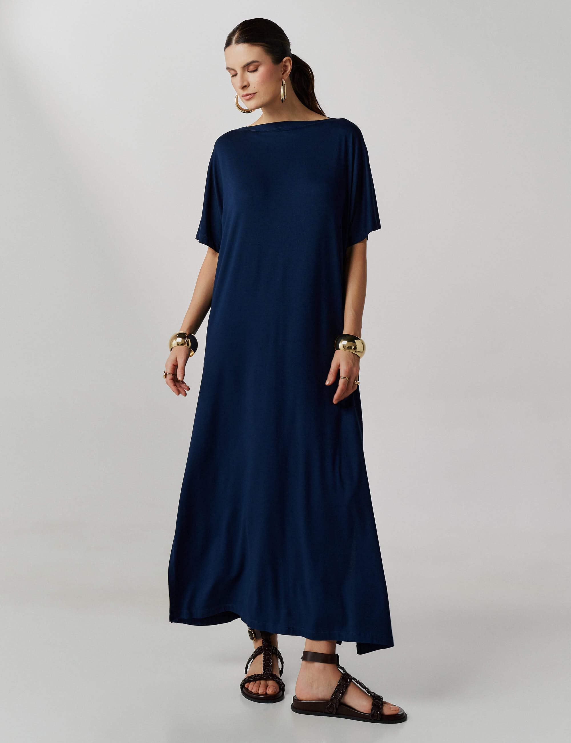 Vestido Vasti Azul Marinho