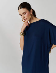 Vestido Vasti Azul Marinho