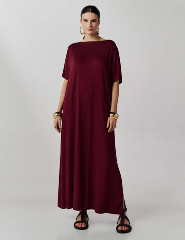 Vestido Vasti Bordo
