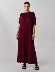 Vestido Vasti Bordo