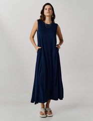 Vestido Valdet Azul Marinho