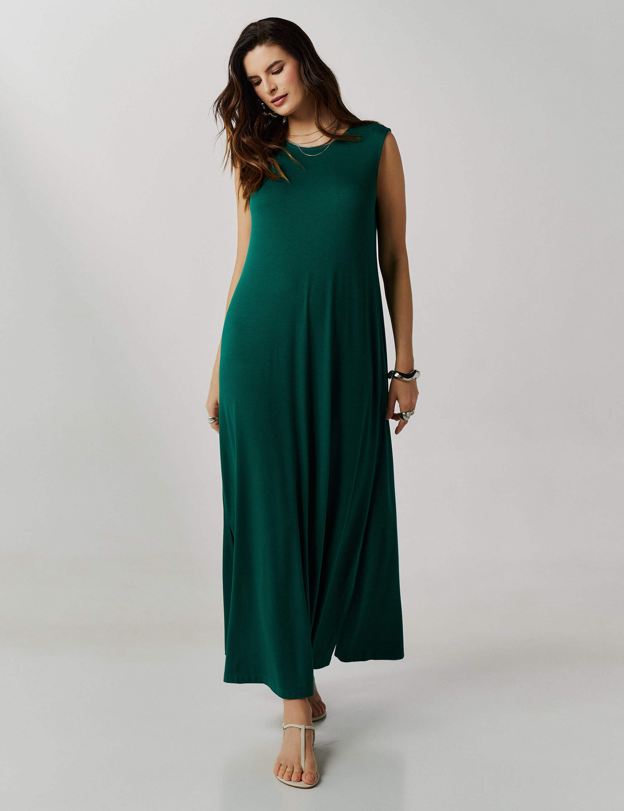 Vestido Valdet Verde Castanheira