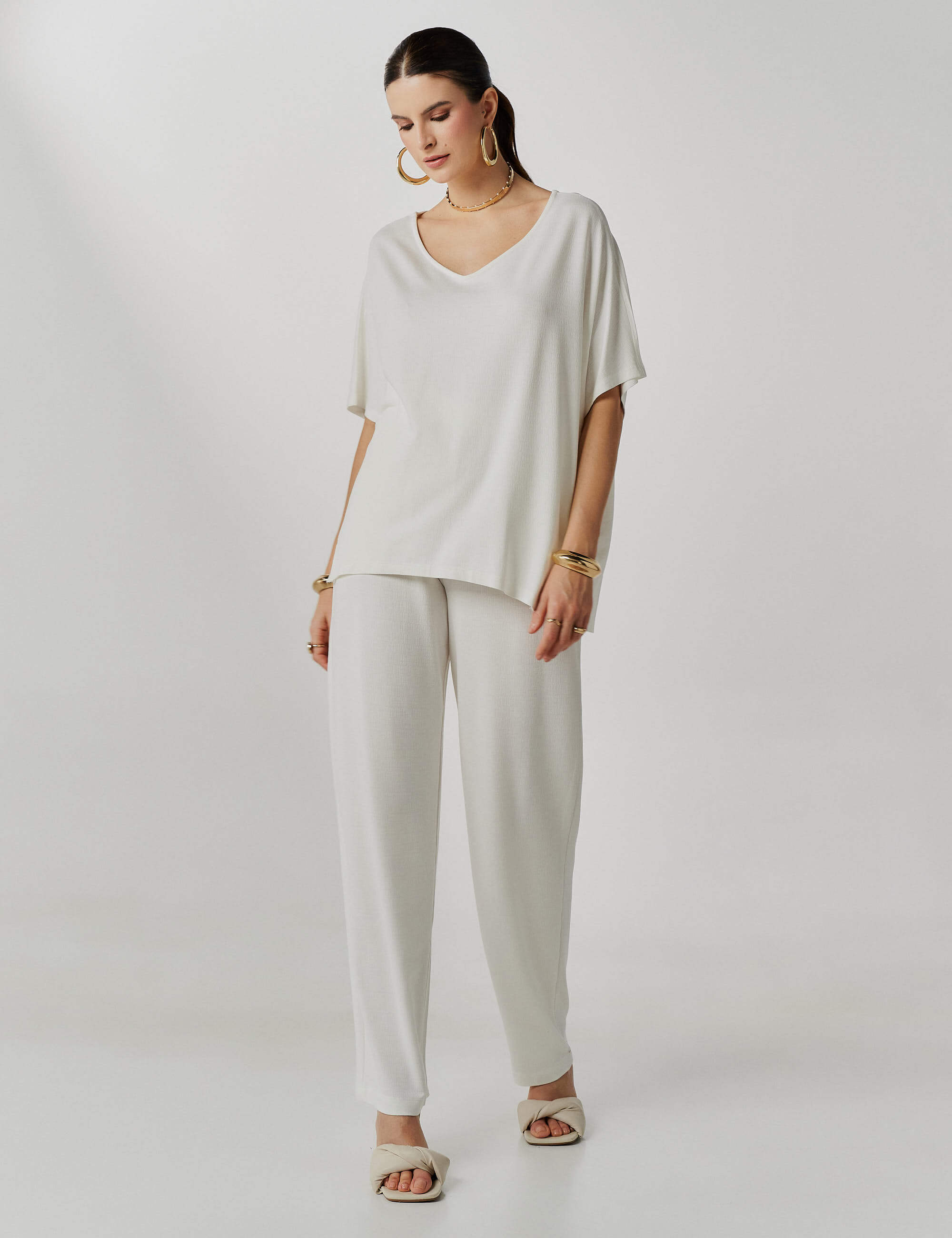 Conjunto Vicenza Vida Off White