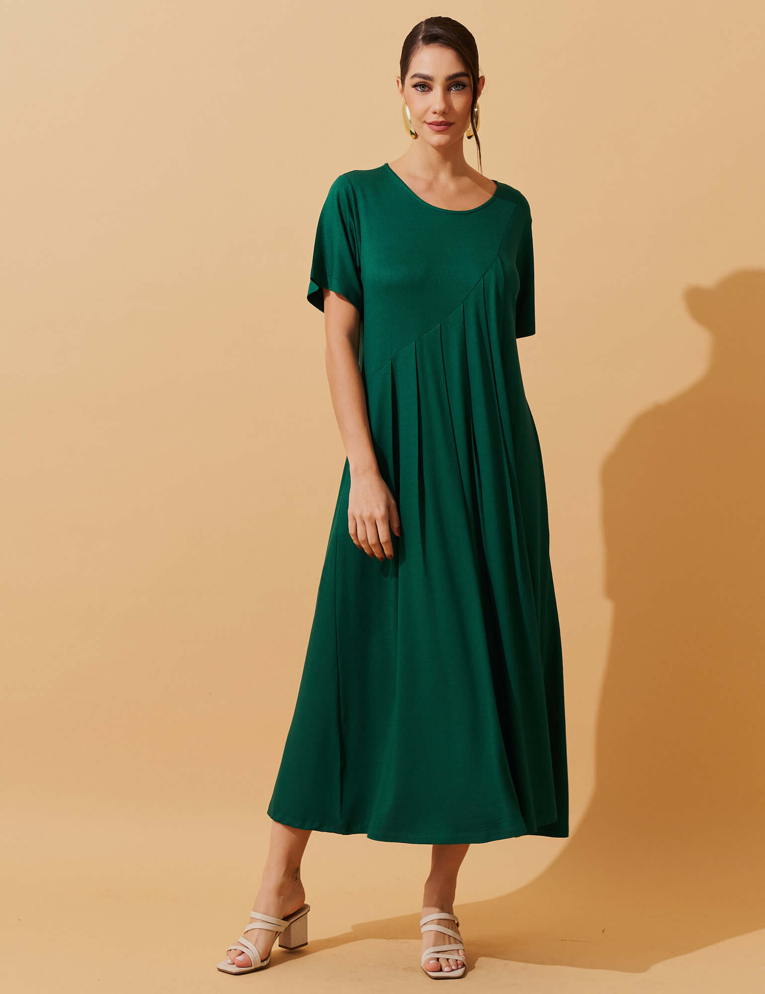 Vestido Vicenza Viola Verde Castanheira
