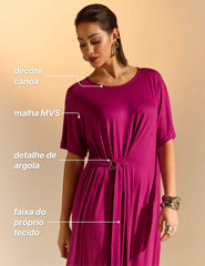Vestido Aline Violeta