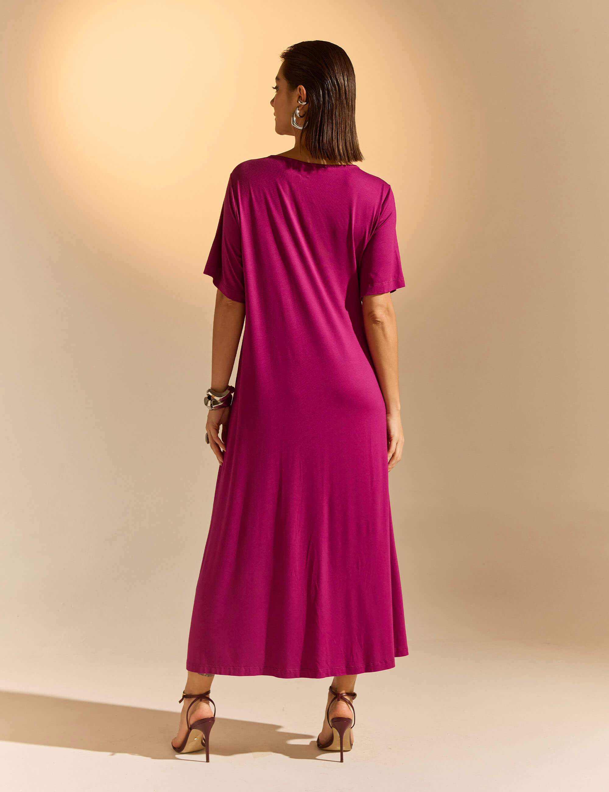 Vestido Aline Violeta