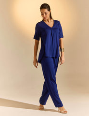Conjunto Amelia Azul Profundo