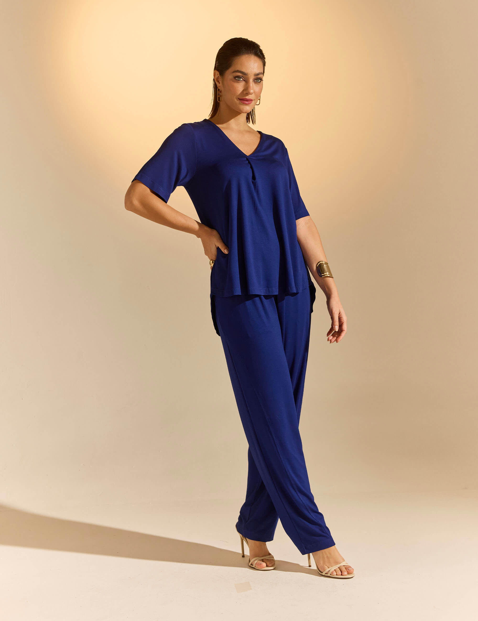 Conjunto Amelia Azul Profundo