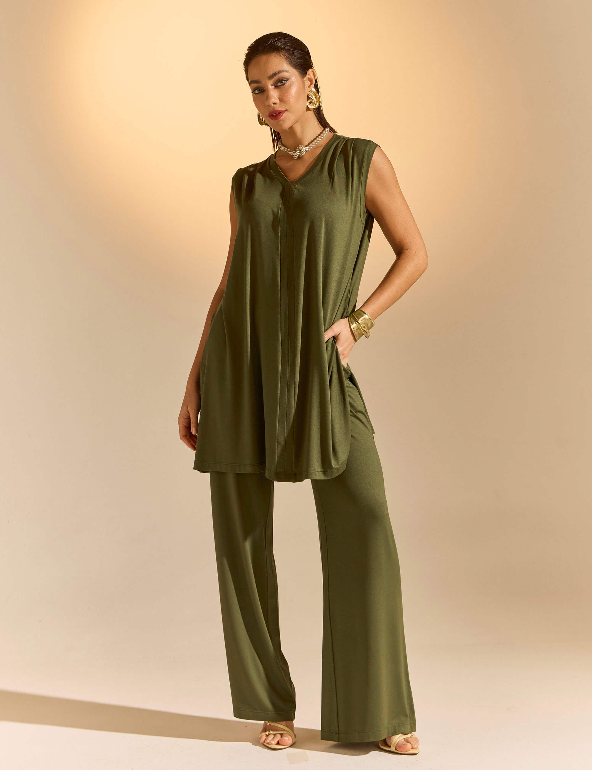 Conjunto Alice Verde Country