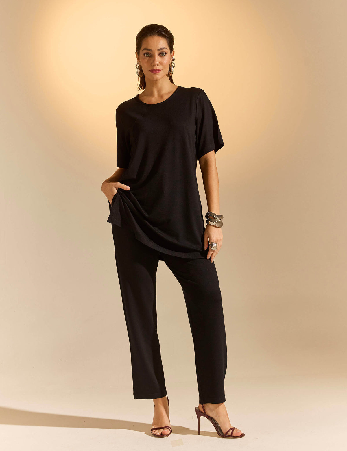 Conjunto Vicenza Arlet Preto