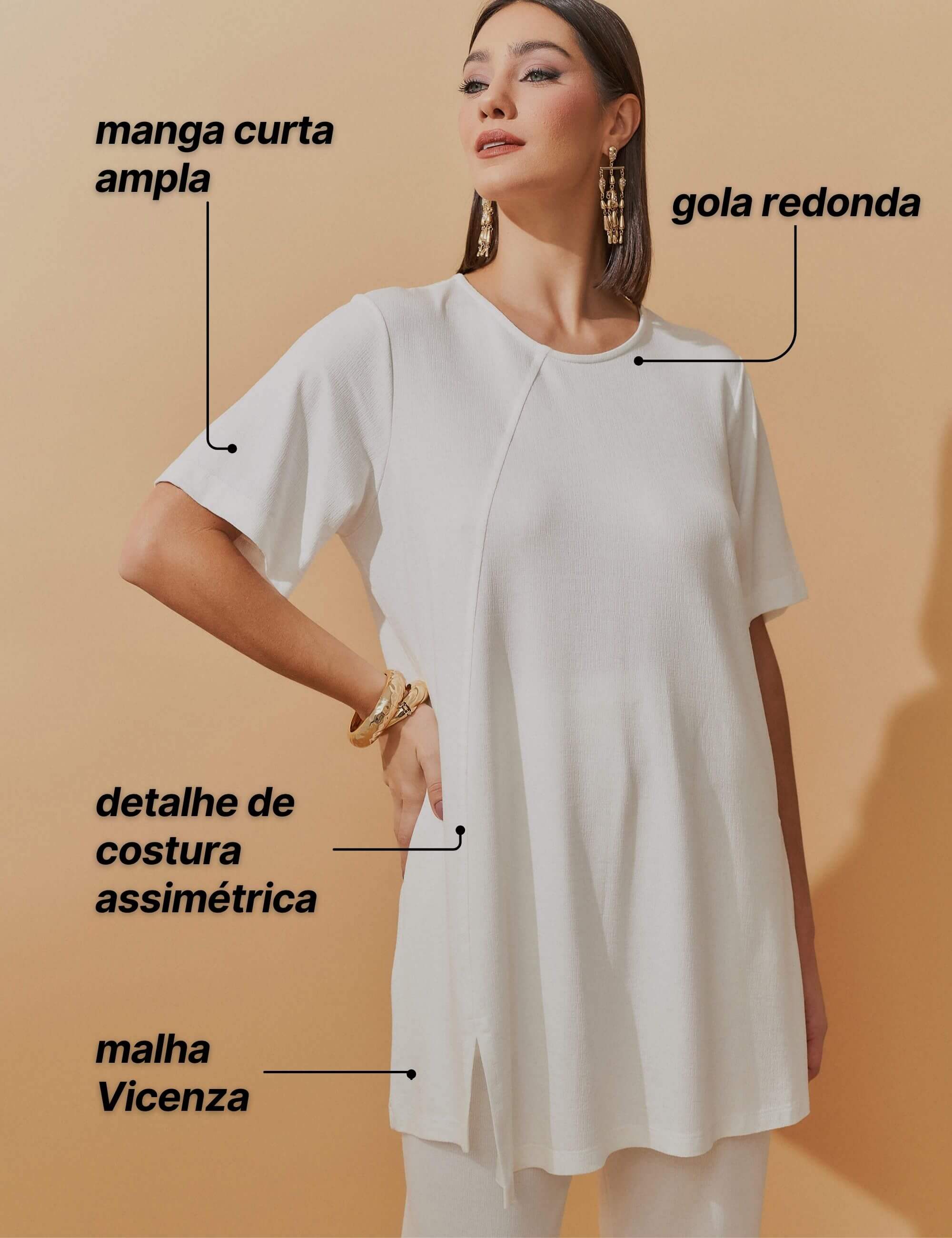 Conjunto Vicenza Arlet Off White
