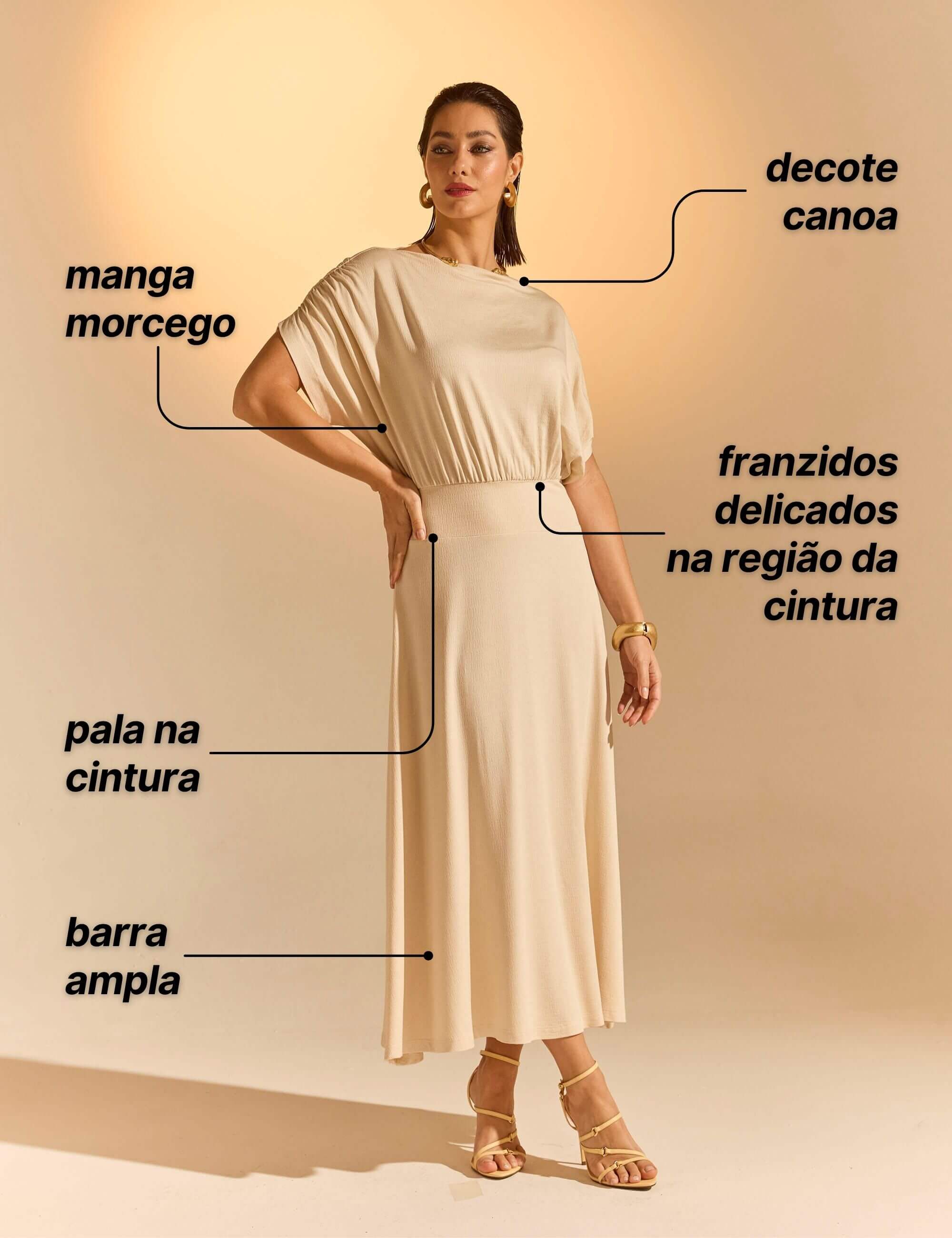 Vestido Vicenza Areli Merengue
