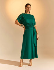 Vestido Vicenza Areli Verde Castanheira