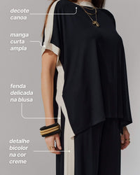 Conjunto Almira Preto