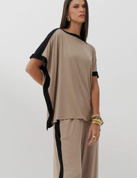 Conjunto Almira Taupe
