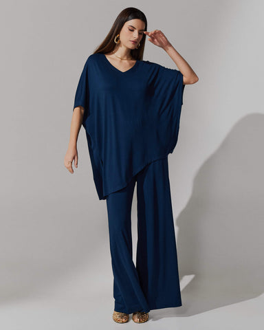 Conjunto Anara Azul Marinho