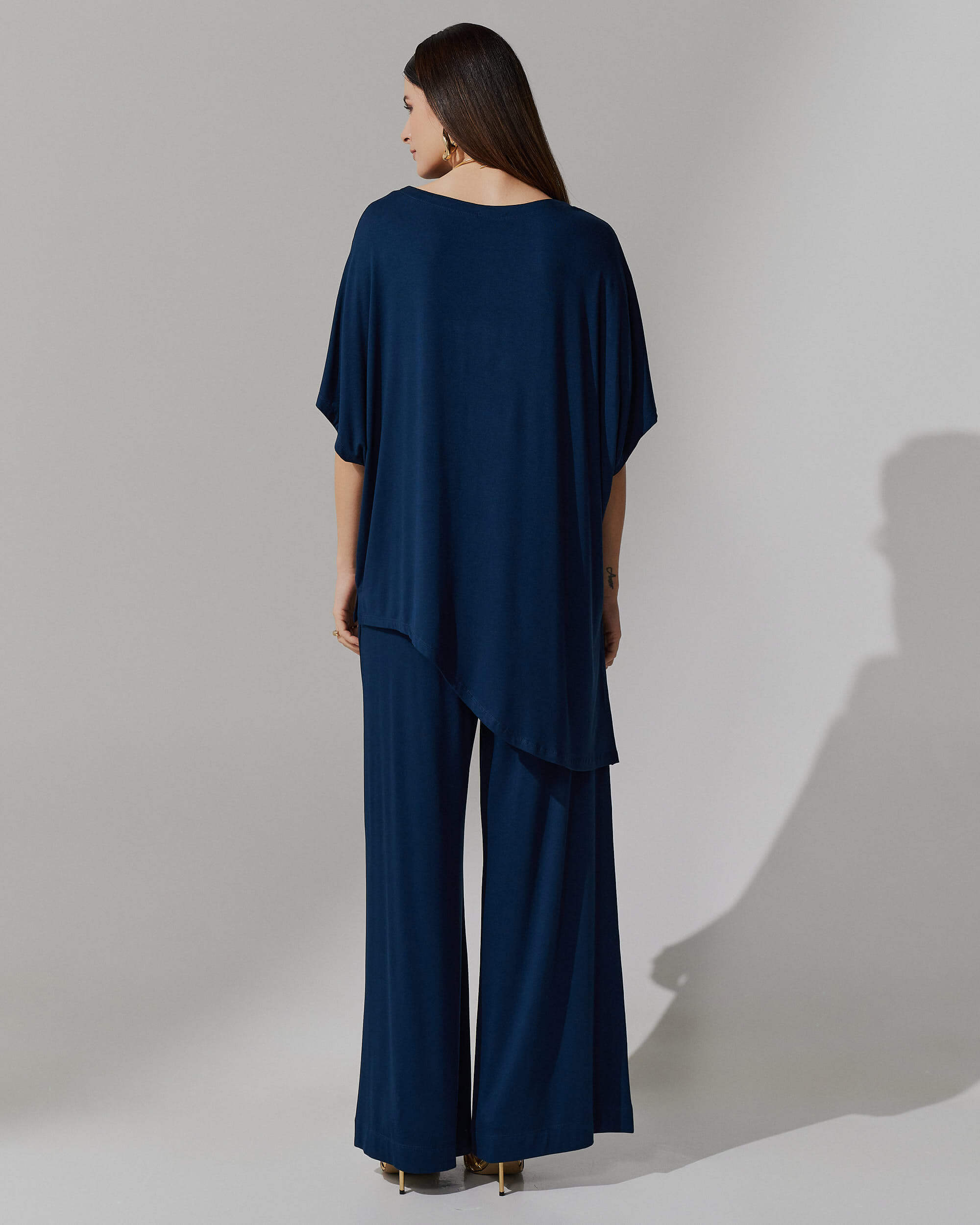 Conjunto Anara Azul Marinho