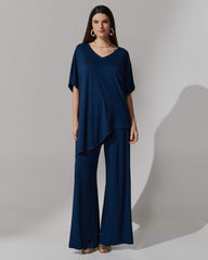 Conjunto Anara Azul Marinho