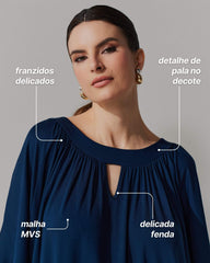Conjunto Aris Azul Marinho