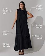 Vestido Aurea Preto