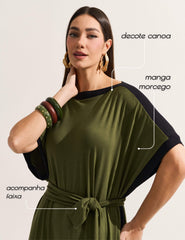 Vestido Amora Verde Country