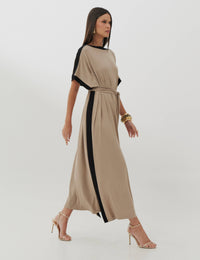 Vestido Amora Taupe