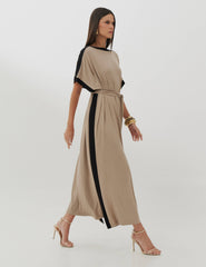 Vestido Amora Taupe