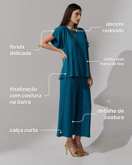 Conjunto Vicenza Avani Azul Gótico