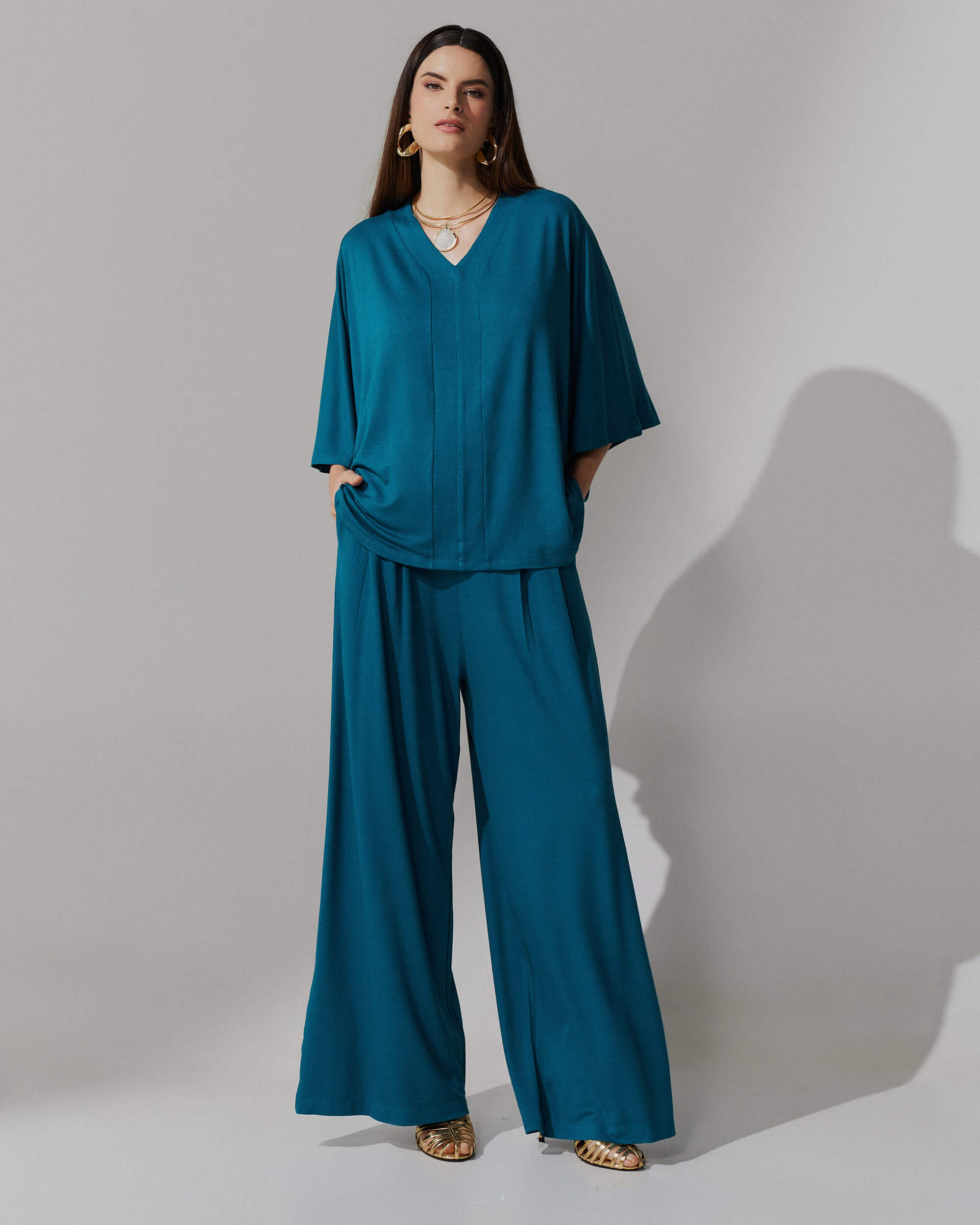 Conjunto Vicenza Azalea Azul Gótico