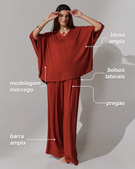 Conjunto Vicenza Azalea Marrom Galápagos