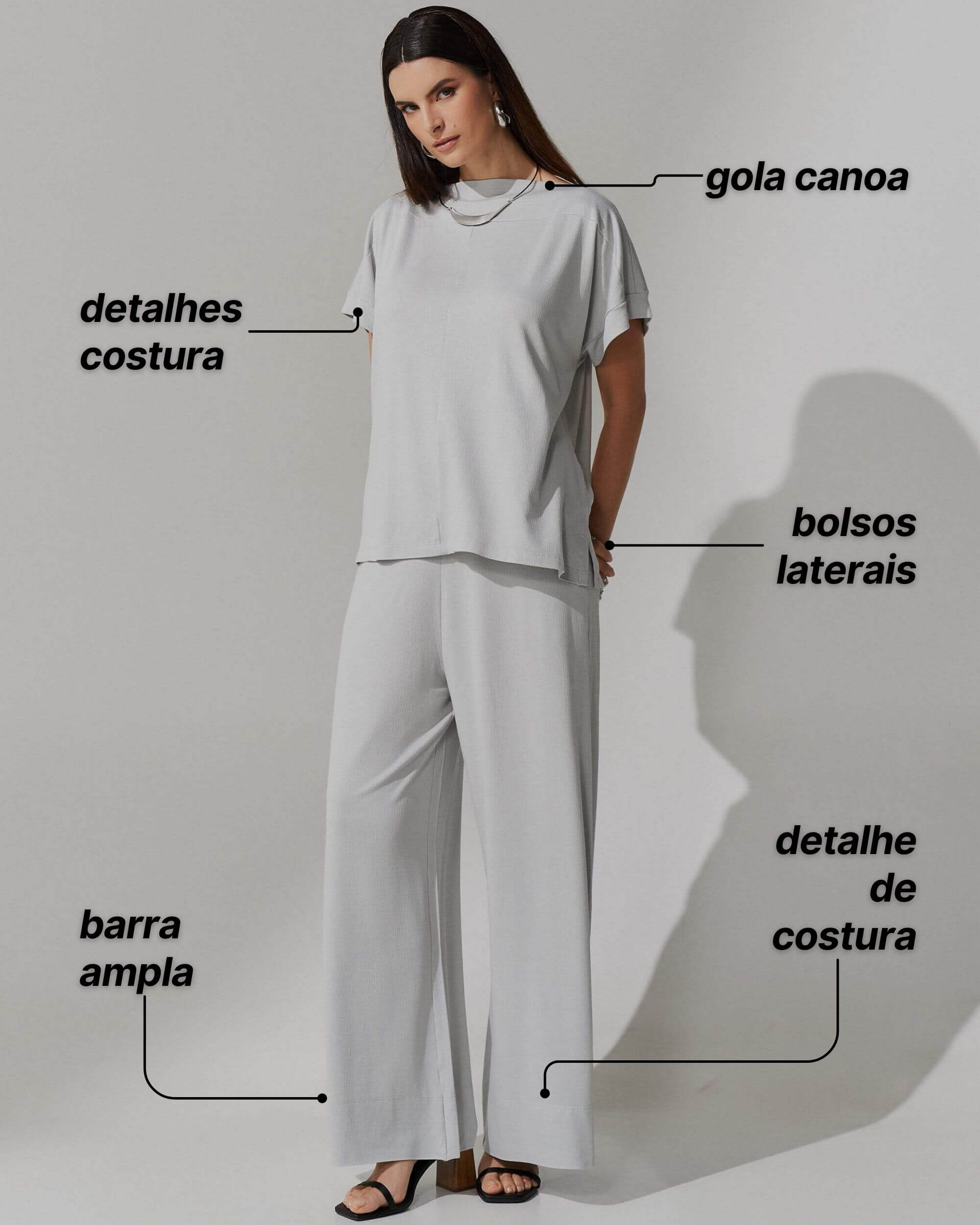 Conjunto Vicenza Audine Gelo