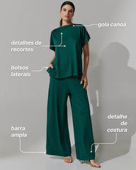 Conjunto Vicenza Audine Verde Castanheira
