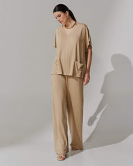 Conjunto Vicenza Azira Bege MPB