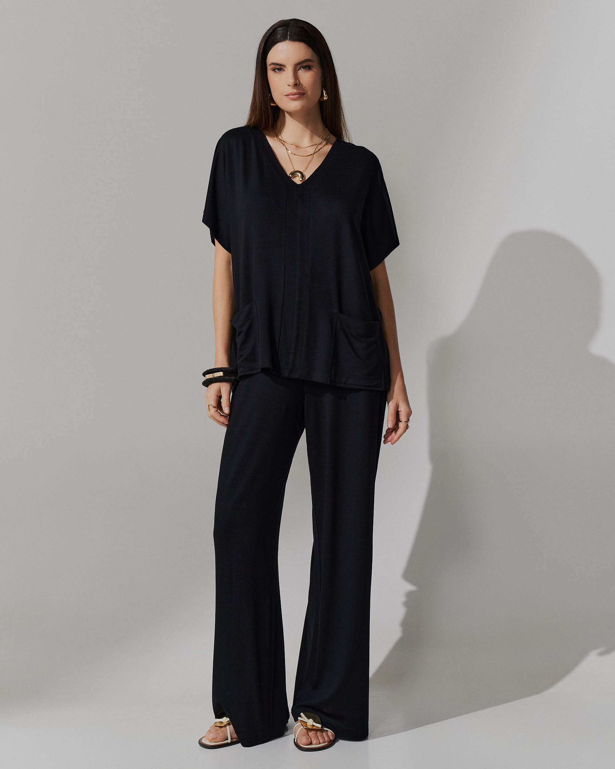 Conjunto Vicenza Azira Preto