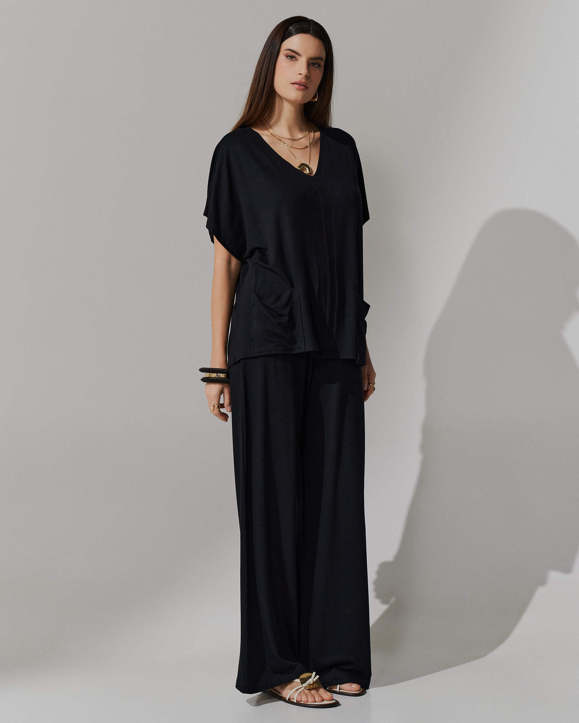 Conjunto Vicenza Azira Preto