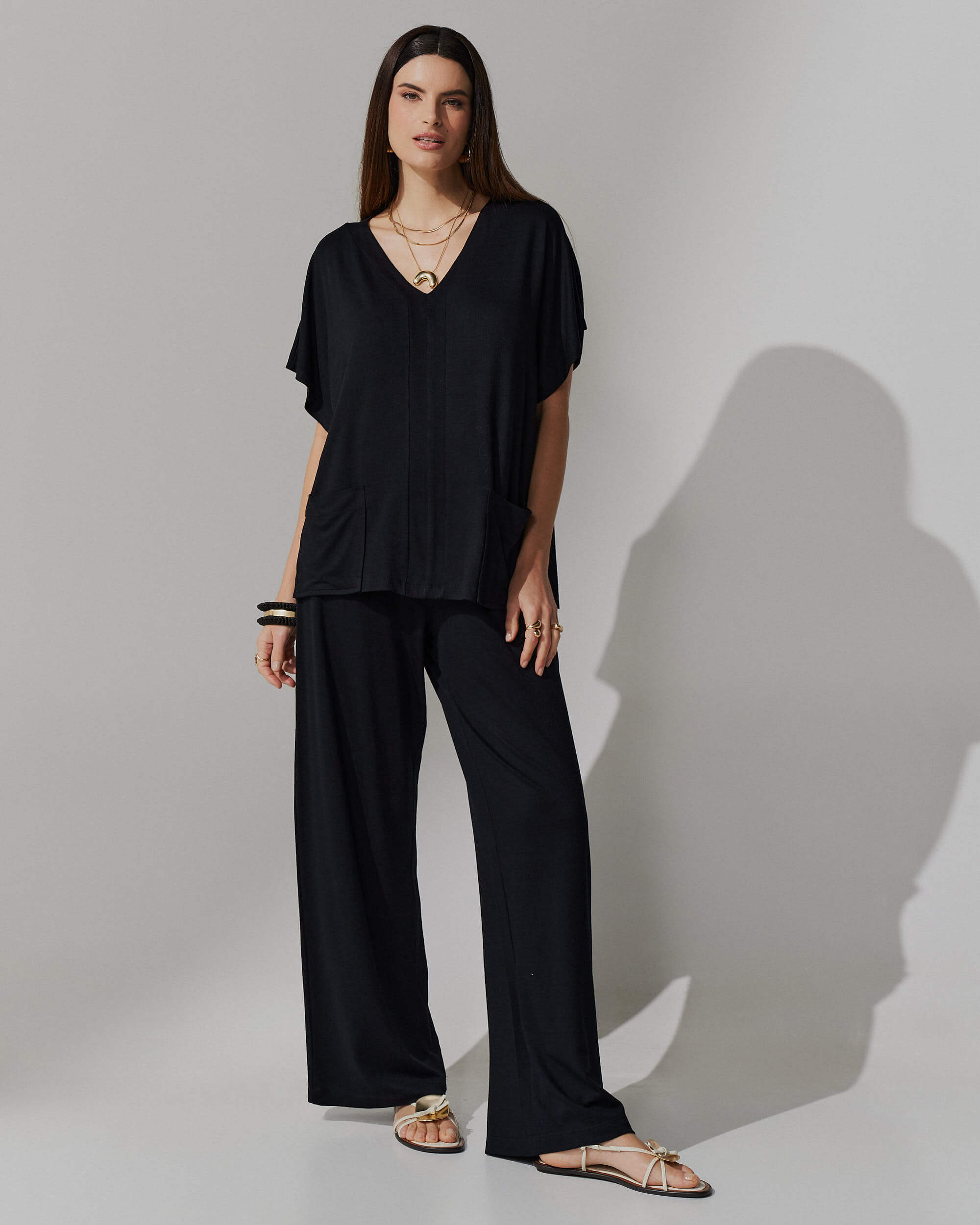 Conjunto Vicenza Azira Preto
