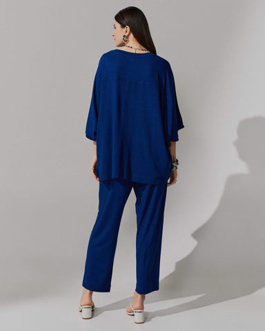 Conjunto Vicenza Acelia Azul Profundo