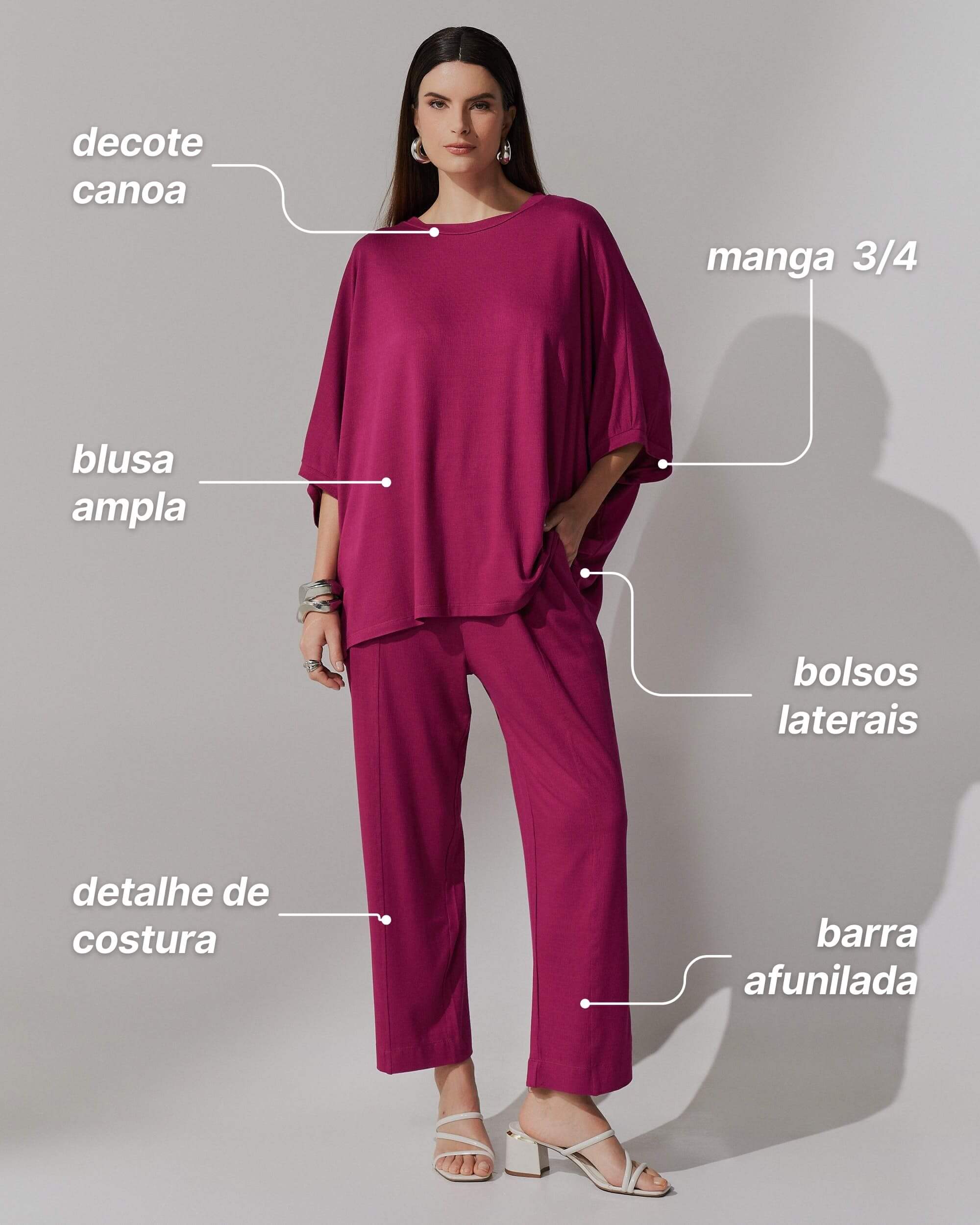Conjunto Vicenza Acelia Violeta