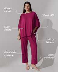 Conjunto Vicenza Acelia Violeta