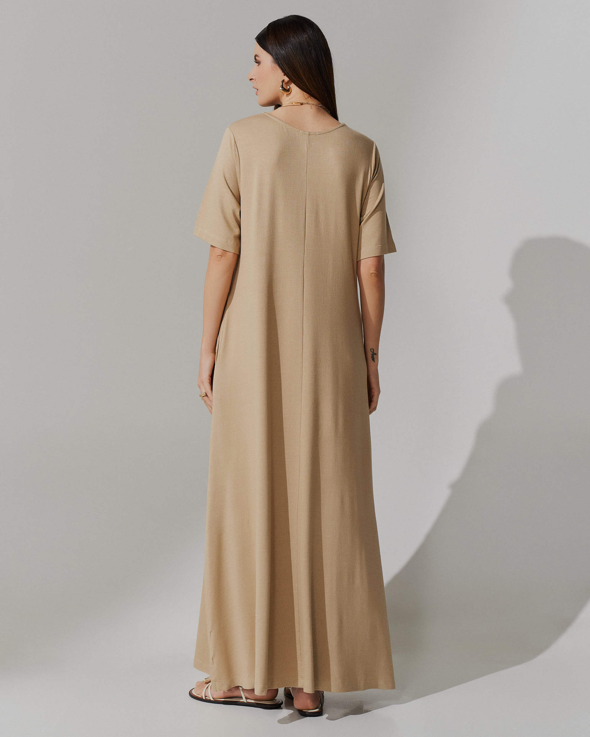 Vestido Vicenza Alinda Bege MPB