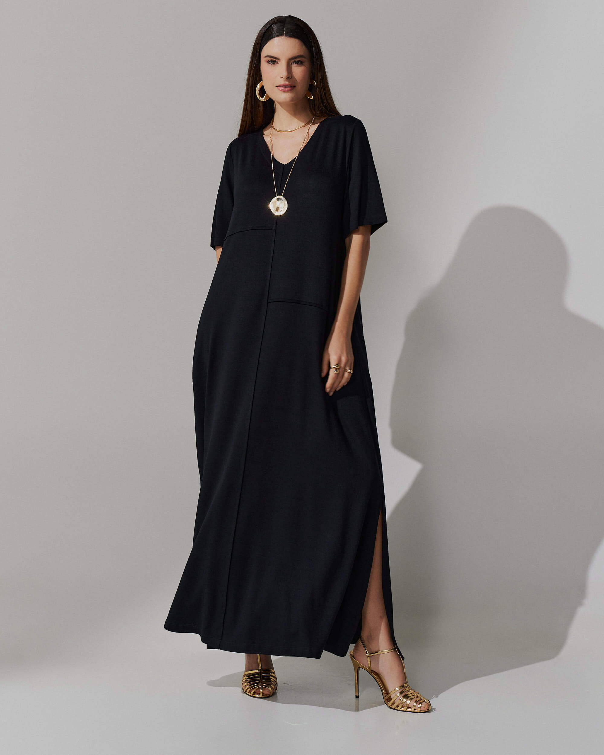 Vestido Vicenza Alinda Preto