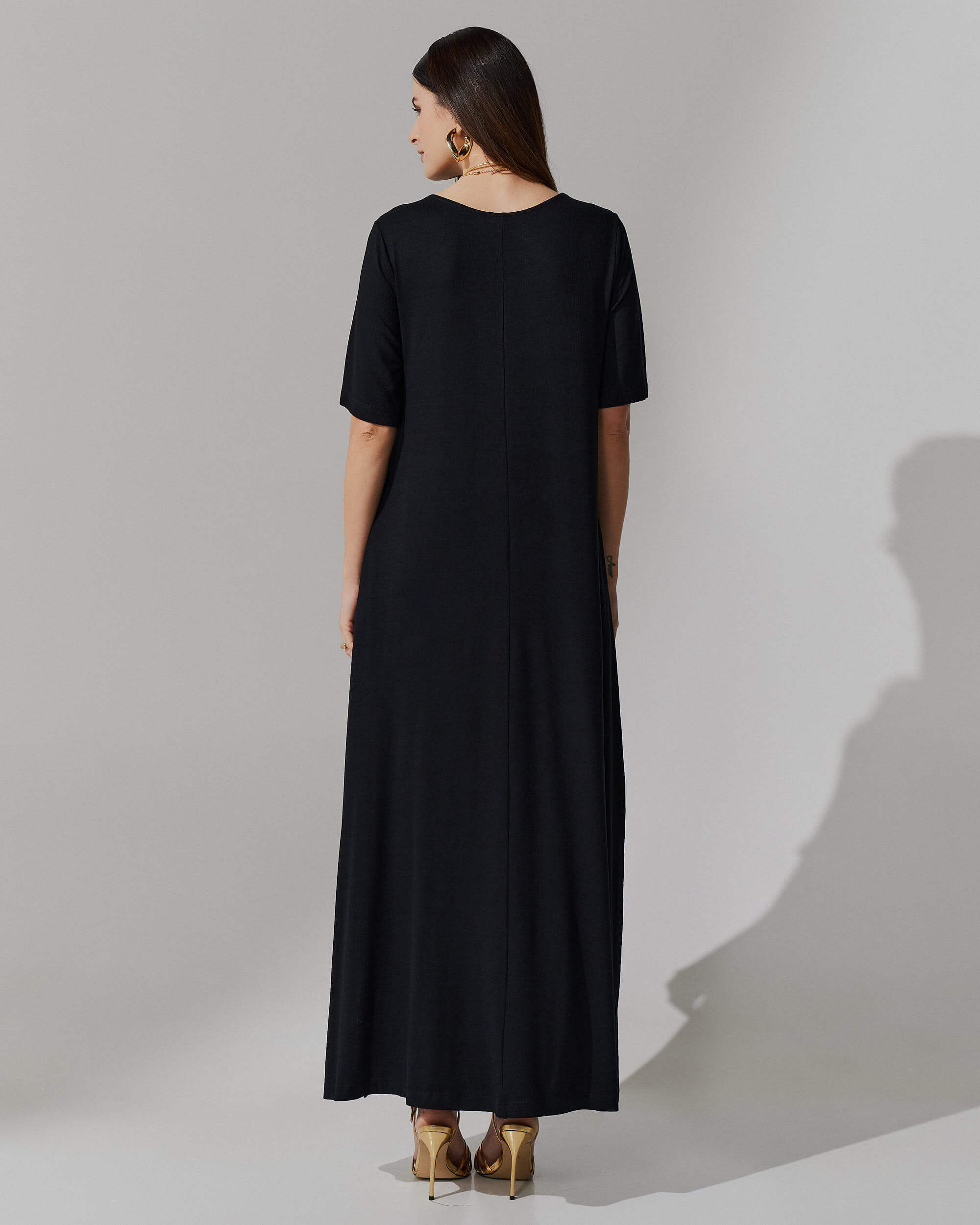 Vestido Vicenza Alinda Preto